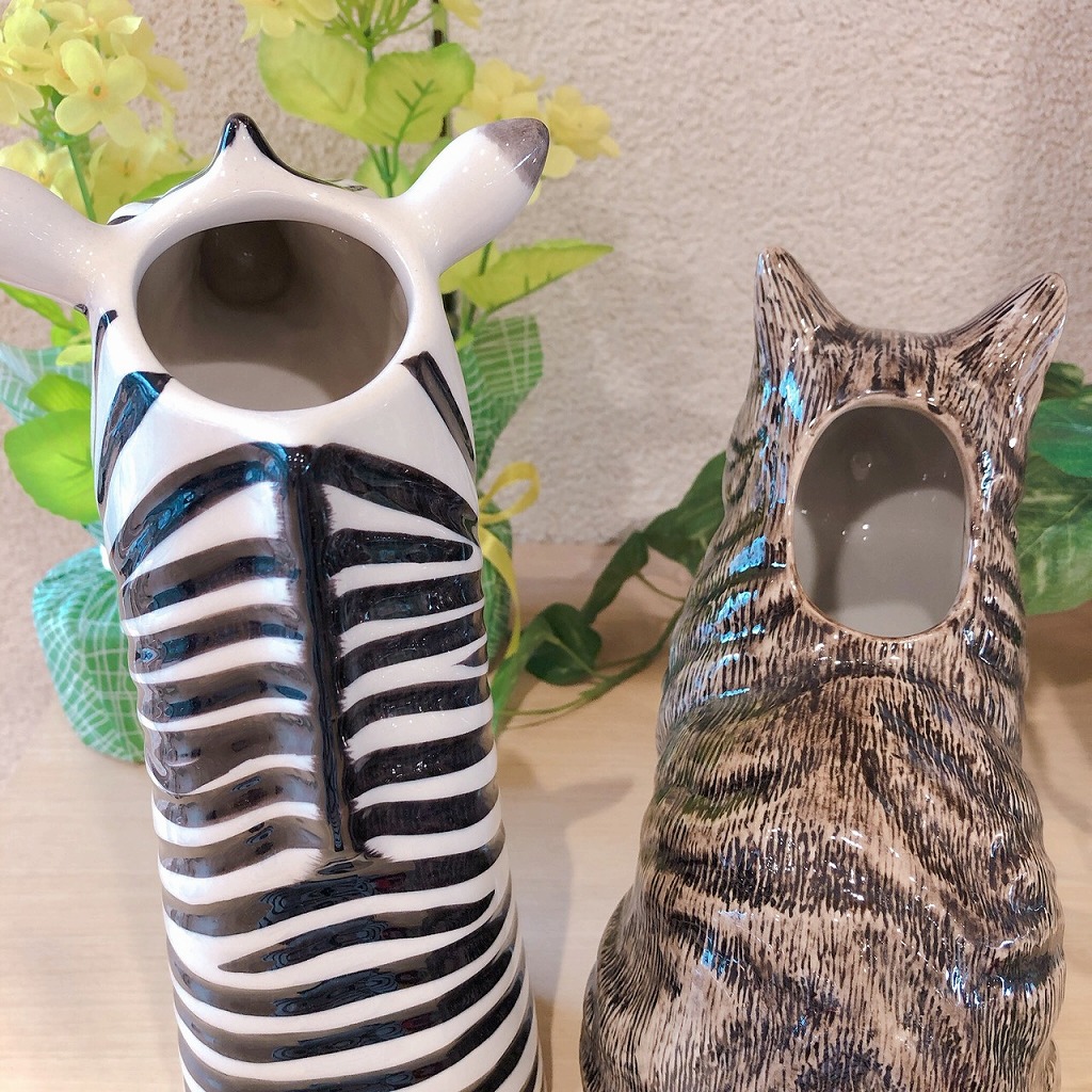 花とアニマルのインテリア♪【Quail Ceramics(クウェイルセラミックス)】