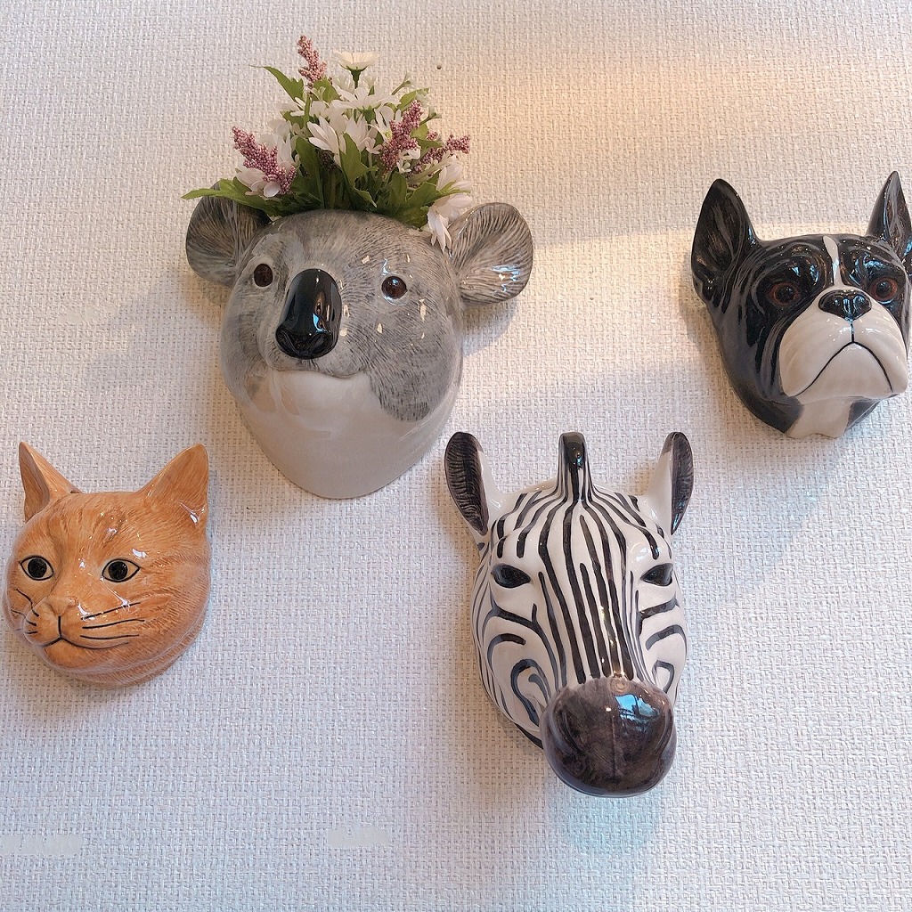 花とアニマルのインテリア♪【Quail Ceramics(クウェイルセラミックス)】