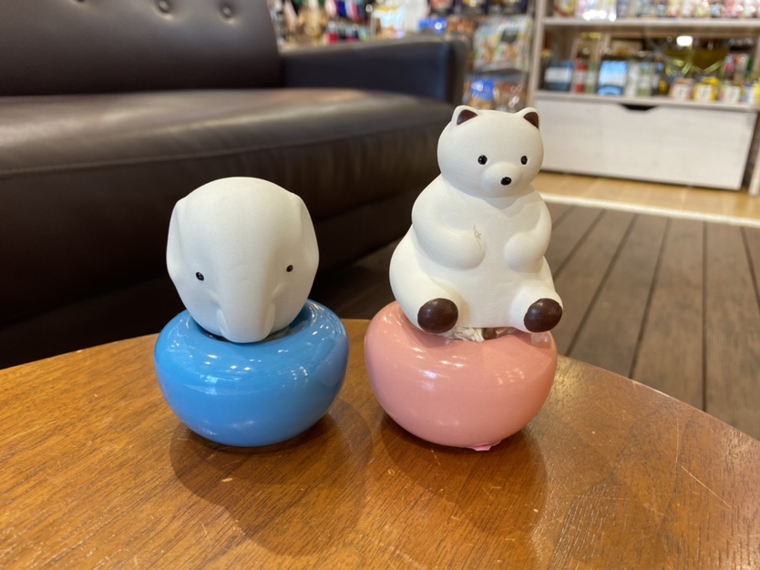 ちょこんと置くだけ！アニマルアロマポット！ │ how's -株式会社