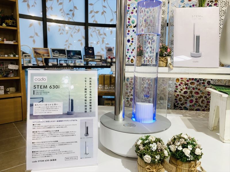 見た目も機能もW取りの加湿器cado STEM630i♪ │ how's -株式会社