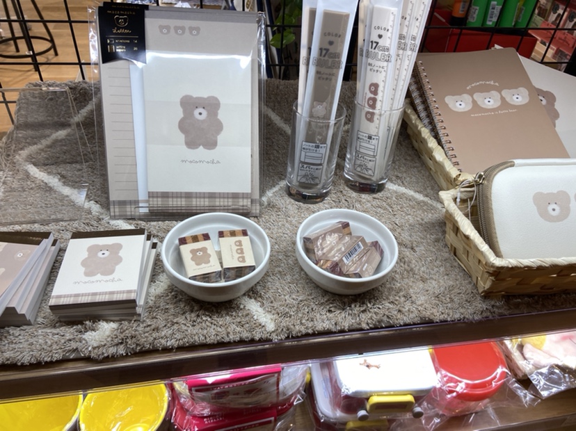 雑貨店スタッフ一押しアイテム】かわいいクマの文房具入荷してき