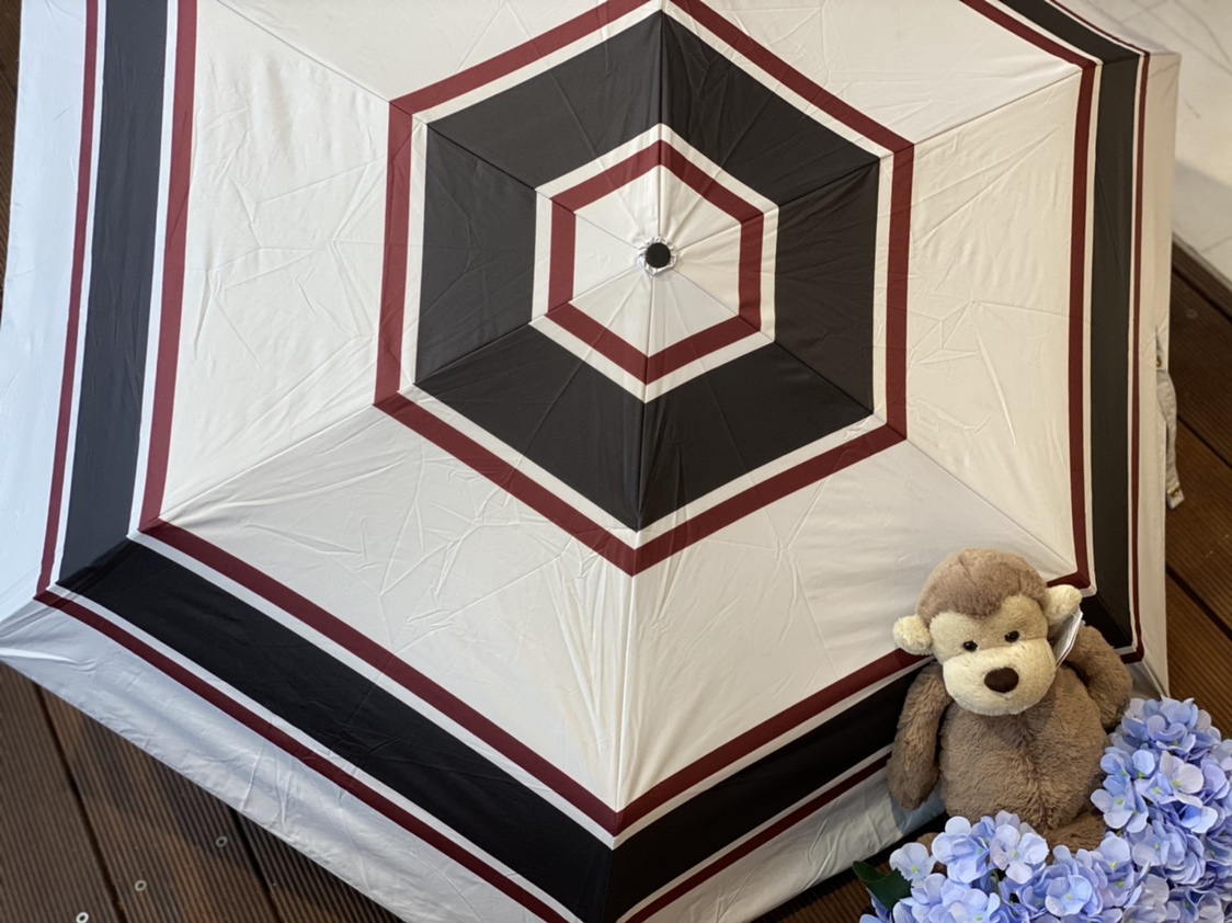 Burberrys クマ柄 折りたたみ傘 ブラック Burberrys クマ柄 折りたたみ傘 ブラック バーバリー 折りたたみ