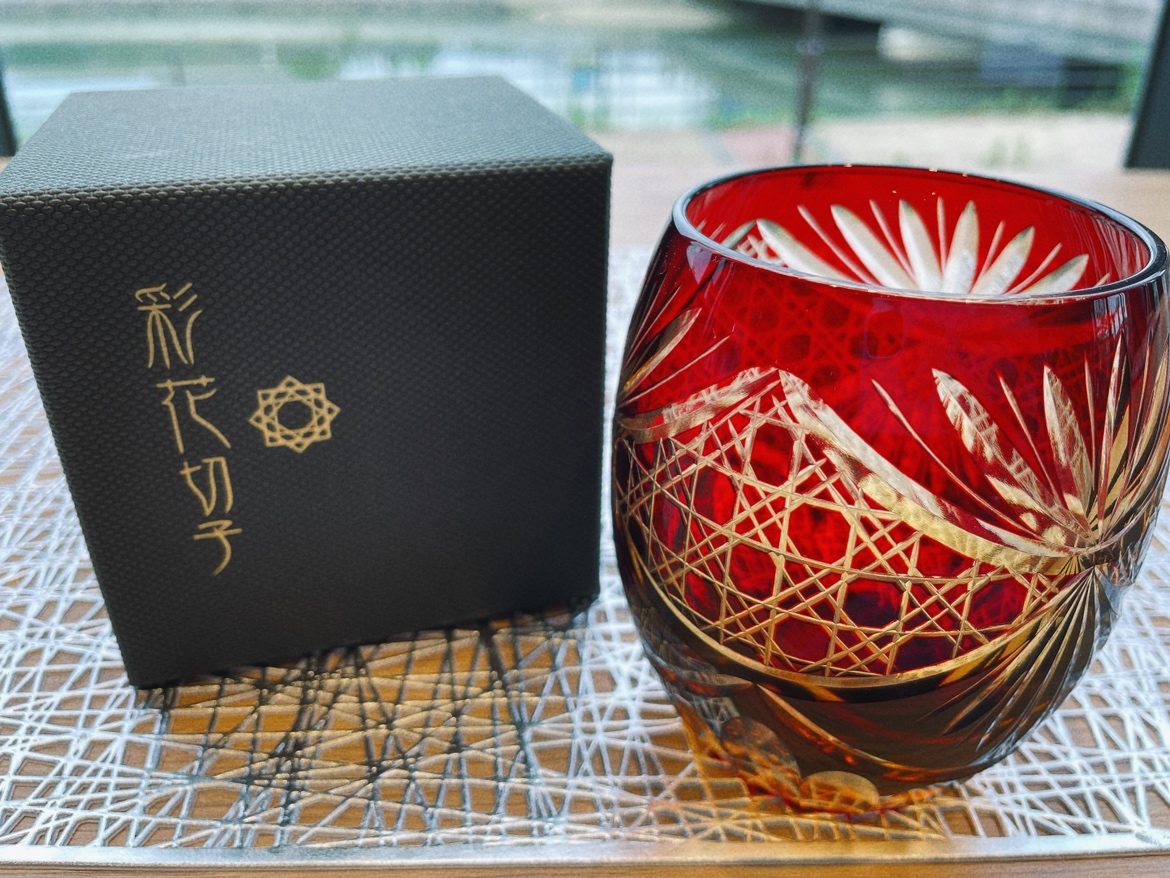 タンブラー赤・瑠璃
