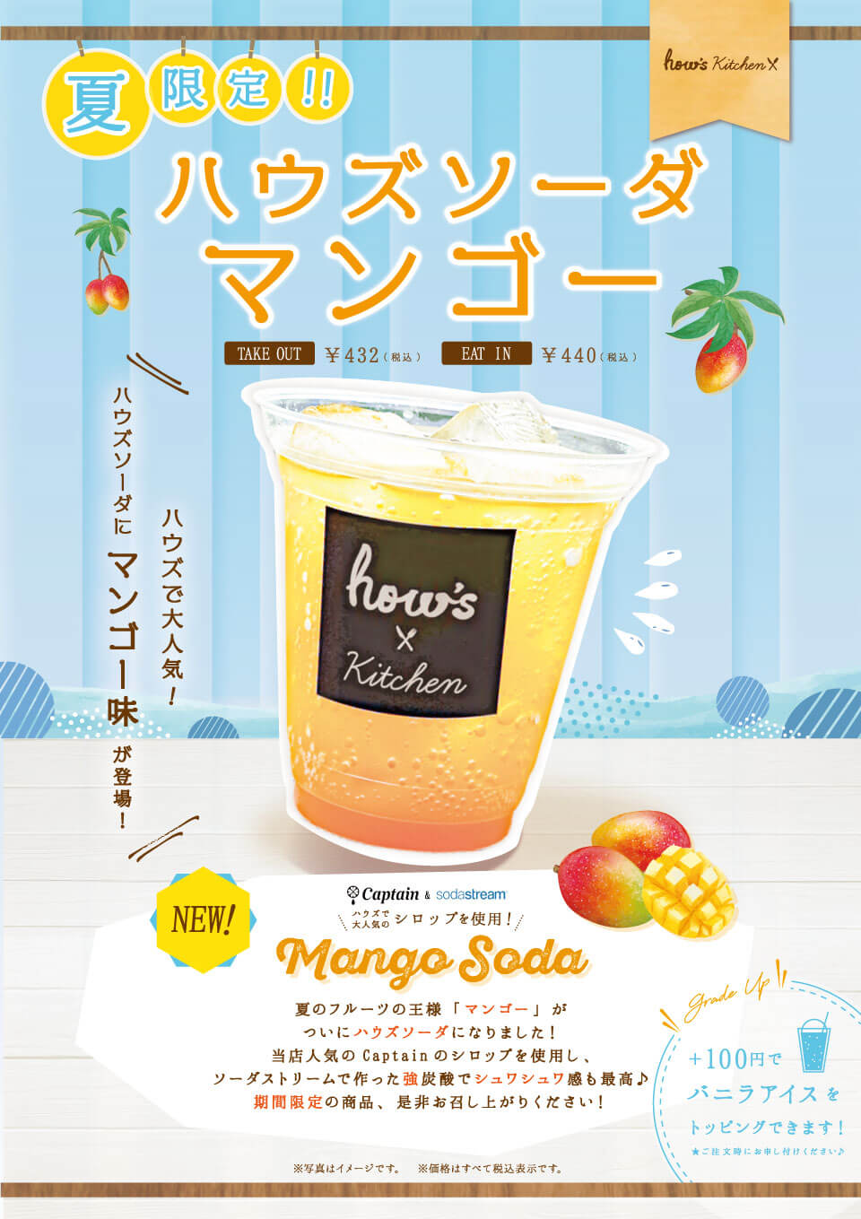 マンゴーソーダ