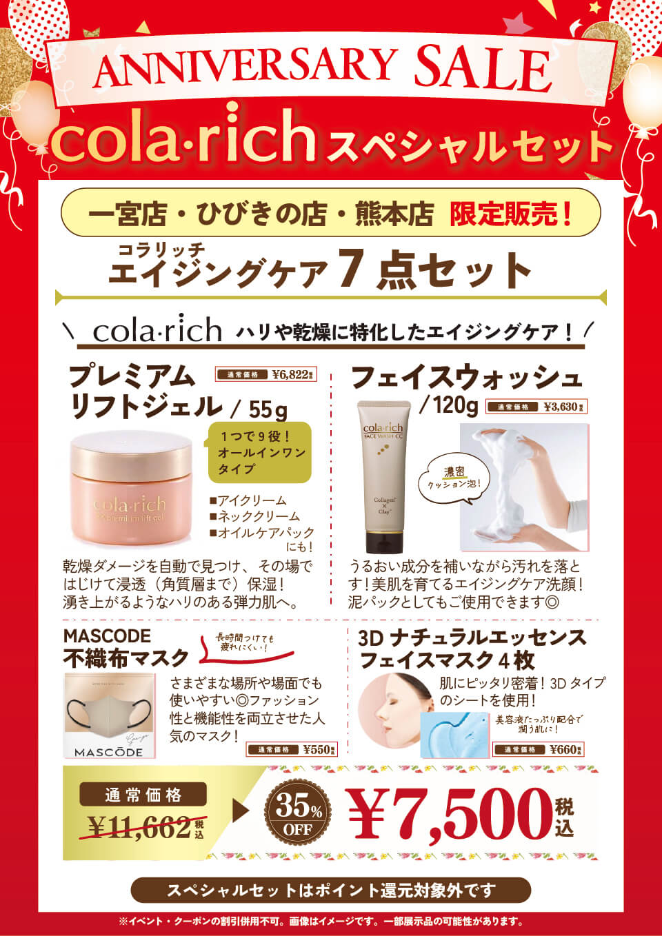 7点エイジング