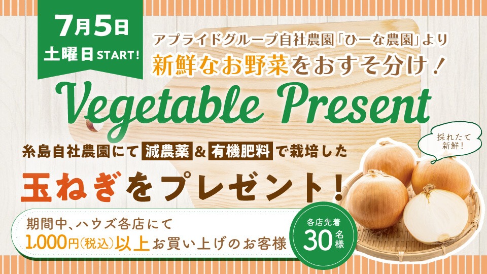 ベジタブルプレゼント
