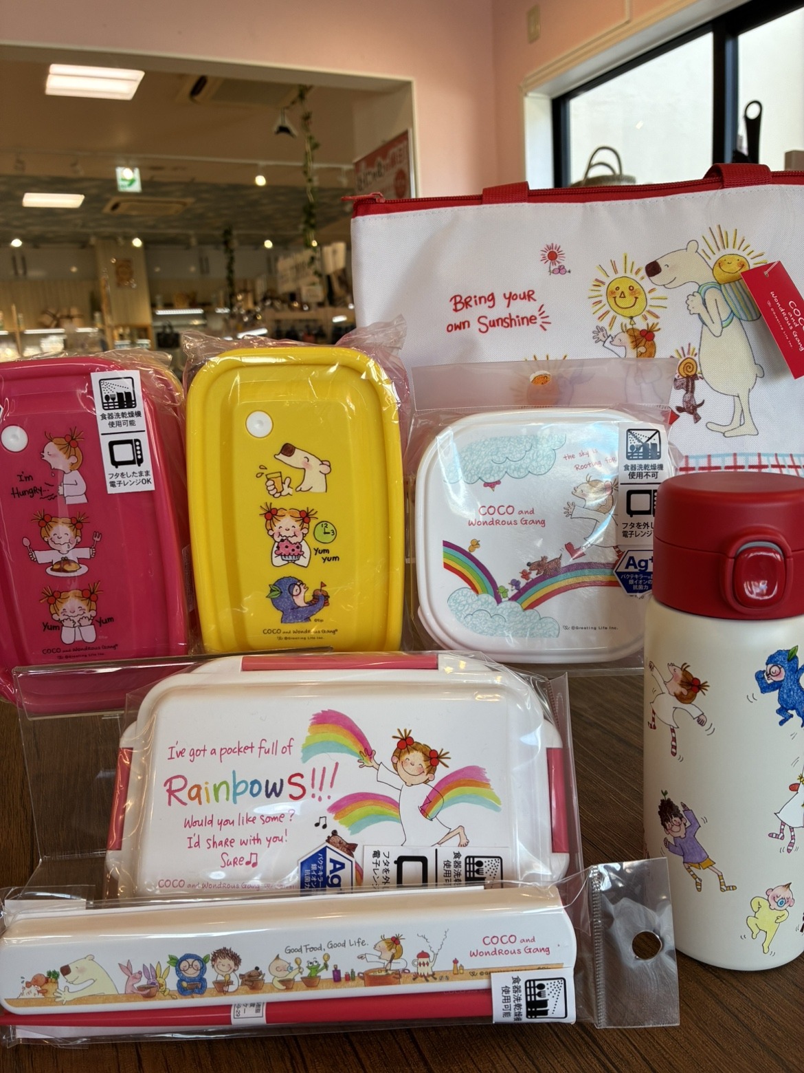 💕COCOちゃんのランチグッズで毎日のお弁当作りを楽しく